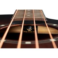 Ortega D7CE-BFT-4 Deep Series 7 Cutaway Akustik Bas Gitar (Burbon Burst)