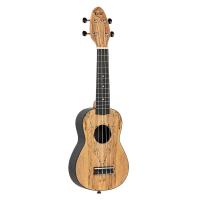 Ortega K3-SPM Keiki  Soprano Ukulele Set (Spalted Maple)