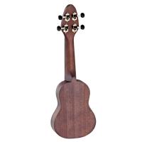 Ortega Keiki Turtle Soprano Ukulele (Coal)