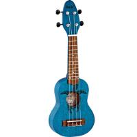 Ortega Keiki Turtle Soprano Ukulele (Ocean Blue)