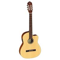 Ortega RCE125SN Thinline Maguspro System Elektro Klasik Gitar (Natural)