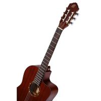 Ortega RCE125SN Thinline Maguspro System Elektro Klasik Gitar (Natural)