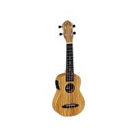 Ortega RFU10ZE Elektro Sopranıo Ukulele (Zebra Natural)