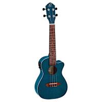 Ortega RUOCEAN-CE Elektro Concert Ukulele (Ocean Blue)