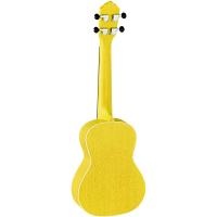 Ortega RUSUN Elektro Concert Ukulele (Transparent Yellow)