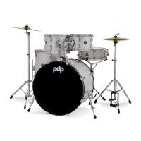 PDP Drums centerstage 22 Inch 5-Parça Akustik Davul Seti (Diamond White Sparkle)