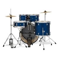 PDP Drums centerstage 22 Inch 5-Parça Akustik Davul Seti (Royal Blue Sparkle)