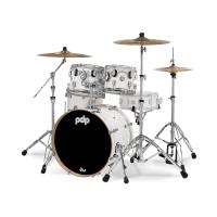 PDP Drums Concept Series 20" 4 Parça Akustik Davul Seti (Pearlescent White)