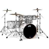 PDP Drums Concept Akçaağaç 7-Parça 22" Akustik Davul (Pearlescent White)