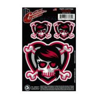 PLANETWAVES GT77032 GTR TATTOO- EMO GIRL SKULL STİCKER