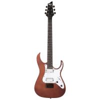 Schecter BANSHEE-6 SGR Elektro Gitar (Walnut Satin Beyaz Pickguard)