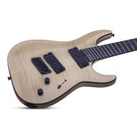 Schecter C-7 Multiscale SLS Elite 7 Telli Elektro Gitar (Natural)