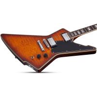 Schecter E-1 Custom Special Edition Elektro Gitar (Vintage Sunburst)