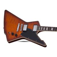 Schecter E-1 Custom Special Edition Elektro Gitar (Vintage Sunburst)