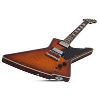 Schecter E-1 Custom Special Edition Elektro Gitar (Vintage Sunburst)