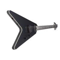 Schecter V-1 SLS Elite Evil Twin Elektro Gitar (Mat Siyah)