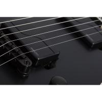 Schecter V-1 SLS Elite Evil Twin Elektro Gitar (Mat Siyah)