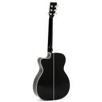 Sigma 000MC-1E-BK Elektro Akustik Gitar (Siyah)