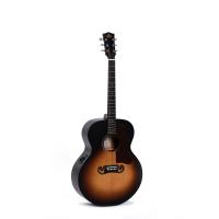 Sigma GJM-SGE Grand Jumbo Elektro Akustik Gitar (Satin Sunburst)