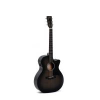 Sigma GMC-STE-BKB Cutaway Elektro Akustik Gitar (Blackburst)