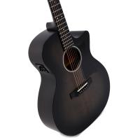 Sigma GMC-STE-BKB Cutaway Elektro Akustik Gitar (Blackburst)