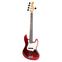 SX SJB62 /5/MRD 5 Telli Bas Gitar (Metallic Red)