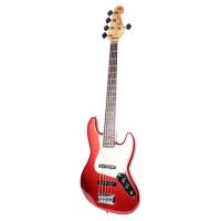 SX SJB62 /5/MRD 5 Telli Bas Gitar (Metallic Red)