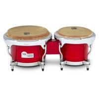 Toca Custom Deluxe Series 4600FR Fiberglass Bongo (Red Sparkle)