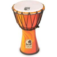 Toca SFDJ-7F Freestyle Rope Tuned 7-Inch Djembe (Fiesta)