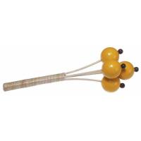 Toca T-BRS  Rattan Yellow Ball Shaker on Stick