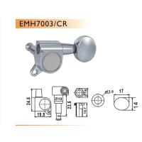 VALENCIA EMH7003CRR6 ELEKTRO GİTAR BURGUSU, 6'LI SET, SAĞ, KROM, YUVARL