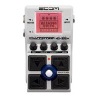 Zoom MS-50G+ MultiStomp Multi-Efekt Pedalı